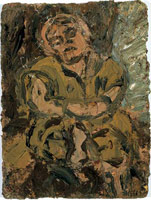 From Velázquez: Francisco Lezcano, mid 1980s / 
      Oil on board  / 
      45 x 33 cm
