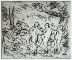 From Rubens: The Judgement of Paris / 
      Etching (second state) / 
      image 25.1 x 22.9 cm