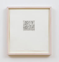 Leon Kossoff / 
The Triumph of Pan (From a Poussin Drawing II), 1998 / 
etching, unique artist's proof / 
15 7/8 x 14 3/8 in. (40.3 x 36.5 cm) / 
A.P. 1 / 
LK99-56v