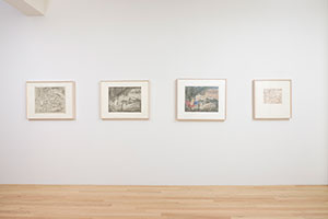 Installation photography / 
Leon Kossoff: Transcriptions from Poussin