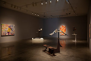 Installation photography, Mark di Suvero: Painting and Sculpture