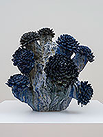 Matt Wedel / 
Flower Tree, 2022 / 
stoneware / 
20 x 21 x 22 in. (50.8 x 53.3 x 55.9 cm) / 
MW22-042