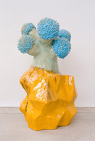 Matt Wedel / 
Flower Tree, 2008 / 
fired clay and glaze / 
22 x 13 x 13 in. (55.9 x 33 x 33 cm) / 
Private collection 