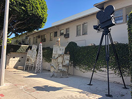 Michael C. McMillen / 
Back Lot, 2017 / 
West Hollywood Urban Art Program