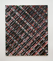 Ed Moses / 
Grid C, 2017 / 
acrylic on canvas / 
72 x 60 in. (182.9 x 152.4 cm)