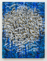 Alex Kizu (Defer) / 
Mystical Alignment, 2016 / 
acrylic on canvas / 
48 1/4 x 36 in. (122.6 x 91.4 cm)
