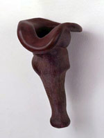 lipbone, 1995 / 
bronze / 
5 x 2 1/2 x 3 in (12.7 x 6.4 x 7.6 cm)