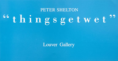 Peter Shelton announcement, 1993