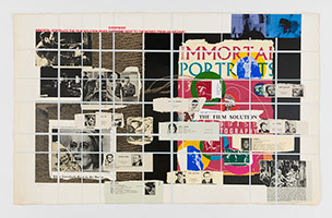 R.B. Kitaj<br>
Immortal Portraits, 1973<br>
color screenprint<br>
28 3/8 x 44 5/8 in. (72.1 x 113.3 cm)<br>
Edition of 70, A.P.