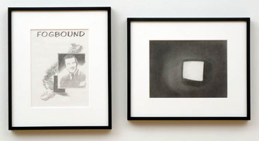 Euan Macdonald / 
From Selected Standards (Fogbound), 2007 / 
graphite on paper (diptych) / 
Part 1 of 2: Paper: 12 x 9 in. (30.5 x 22.9 cm) / Framed: 18 3/8 x 15 3/8 in. (46.7 x 39.1 cm) / 
Part 2 of 2: Paper: 9 x 12 in. (22.9 x 30.5 cm) / Framed: 15 3/8 x 18 3/8 in. (39.1 x 46.7 cm) 