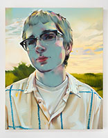Rebecca Campbell / 
Young Americans (Angus), 2024 / 
oil on canvas / 
30 x 24 in. (76.2 x 61 cm)