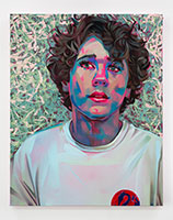 Rebecca Campbell / 
Young Americans (Cooper), 2024 / 
oil on canvas / 
30 x 24 in. (76.2 x 61 cm)