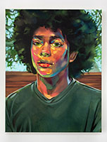Rebecca Campbell / 
Young Americans (Alex), 2024 / 
oil on canvas / 
30 x 24 in. (76.2 x 61 cm)