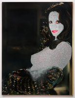 Rebecca Campbell / 
Glitter Girl, 2015 / 
oil on canvas / 
84 x 65 in. (213.4 x 165.1 cm)