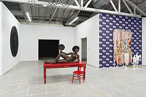 Installation view of Resting Our Eyes / 
Courtesy of ICA SF / 
Photo credit: Impart Photography