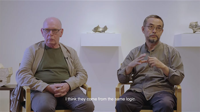 Richard Deacon and Sui Jianguo (2018)