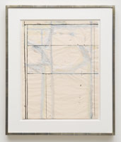 Richard Diebenkorn / 
Untitled (CR no. 4181), 1975 / 
Ink, acrylic, and graphite on paper / 
24 x 18 3/4 in. (61 x 47.6 cm)
