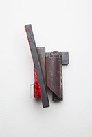 Richard Nonas / 
Untitled, 1995 / 
Steel and oil paint / 
6 3/4 x 3 3/4 x 2 1/4 in. (17.1 x 9.5 x 5.7 cm)