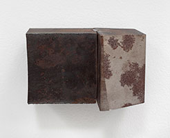 Richard Nonas / 
Untitled (Fist Series), 2014 / 
steel / 
4 x 6 x 5 in. (10.16 x 15.24 x 12.7 cm) / 
RN24-005