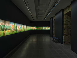 David Hockney: A Year in Normandie and Some Other Thoughts about Painting / 
installation view / 
Serpentine North, 2026 / 
© David Hockney. Photo: George Darrell