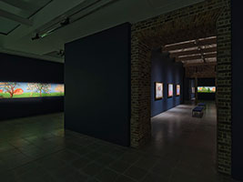 David Hockney: A Year in Normandie and Some Other Thoughts about Painting / 
installation view / 
Serpentine North, 2026 / 
© David Hockney. Photo: George Darrell