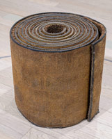 Sui Jianguo / 
Kill, 1996 / 
rubber and iron nails / 
dimensions variable / 
unrolled: 354 3/8 x 24 3/8 in. (900.1 x 61.9 cm)