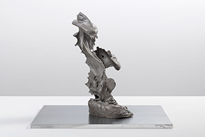 Sui Jianguo / 
Planting Trace -- Ganoderma 2, 2018 / 
cast bronze / 
9 7/8 x 5 7/8 x 11 7/8 in. (25 x 15 x 30 cm) / 
Edition of 2