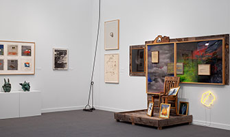 Installation photography / 
Terry Allen at Frieze Los Angeles