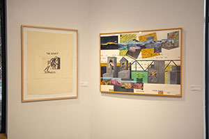 Installation photography / 
Terry Allen: Truckload of Art / 
Lawrence Arts Center, Lawrence, Kansas