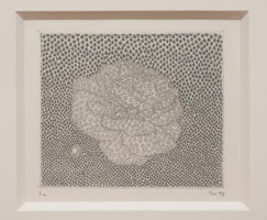 Tom Wudl / 
The Fragrances of Enlightenment Practice (Understanding), 2009 / 
      Etching (ink on rag paper) / 
      paper: 11 x 15 in. (27.9 x 38.1 cm); / 
      image: 2 7/8 x 3 3/8 in. (7.3 x 8.6 cm) / 
      Edition of 12