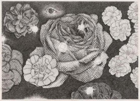 Tom Wudl / 
Oceans of Inexhaustible Desires, 2008 / 
      pencil on paper / 
      paper: 9 3/8 x 13 in. (23.8 x 33 cm) / 
      Private collection
