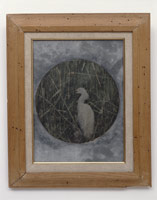 Joseph Cornell / 
Untitle (Stork), n.d. / 
Collage / 
11 3/8 x 8 3/8 in (28.9 x 21.3 cm) / 
16 1/2 x 13 3/8 in (41.9 x 34 cm) (fr) / 
Private collection