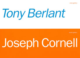 Tony Berlant and Joseph Cornell announcement, 2001