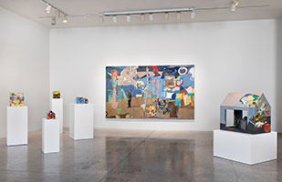 Installation photography of Tony Berlant: Houses / 
Photography by Matt Emonson