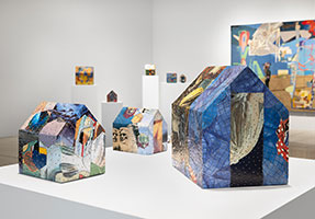 Installation photography of Tony Berlant: Houses / 
Photography by Matt Emonson