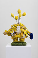Vanessa German / 
Lemonheads, 2021 / 
mixed media sculpture / 
28 x 23 x 10 in. (71.1 x 58.4 x 25.4 cm)