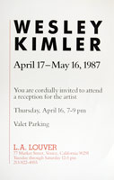 Wesley Kimler announcement, 1987