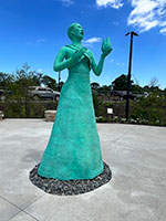 Torch Song, 2026, now on view at the Obama Presidential Center. Photo courtesy of Alison Saar.