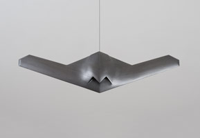Ben Jackel / 
Shadow, 2014 / 
mahogany, graphite, ebony / 
5 x 45 x 16 in. (12.7 x 114.3 x 40.6 cm)