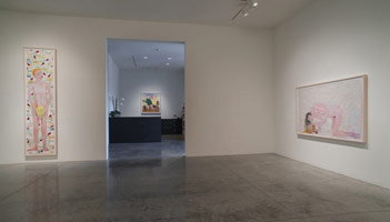 Installation photography, Charles Garabedian: Recent paintings