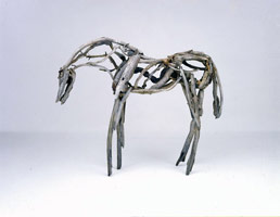 Deborah Butterfield / 
Agate, 2005
cast bronze
38.5 x 46 x 16 in. (97.8 x 116.8 x 40.6 cm)
Private collection Santa Monica, CA