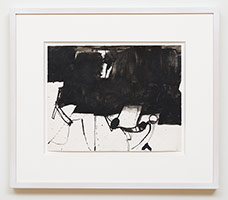 Richard Diebenkorn / 
Untitled (Albuquerque) (CR no. 1032), 1951 / 
gouache on paper / 
Paper: 10 7/8 x 13 7/8 in. (27.6 x 35.2 cm) / 
Framed: 18 3/4 x 21 3/4 in. (47.6 x 55.2 cm)