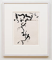 Richard Diebenkorn / 
Untitled (Berkeley) (CR no. 1298), 1954 / 
ink on paper / 
Paper: 11 x 8 1/2 in. (27.9 x 21.6 cm) / 
Framed: 19 x 16 1/4 in. (48.3 x 41.3 cm)