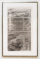 Richard Diebenkorn / 
Untitled (CR no. 4677), c. 1988-1992 / 
gouache on paper / 
Paper: 29 3/4 x 17 in. (75.6 x 43.2 cm) / 
Framed: 37 5/8 x 24 3/4 in. (95.6 x 62.9 cm)