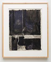 Richard Diebenkorn / 
Untitled (CR no. 4125), 1973 / 
acrylic, gouache, ink and charcoal on paper / 
24 x 19 in. (61 x 48.3 cm) / 
Framed Dimensions: 31 3/4 x 26 3/4 x 1 1/2 in. (80.6 x 67.9 x 3.8 cm)