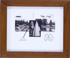 Conditional View (Tuolumne Meadows), 1993 / 
ink on gelatin silver print / 
Framed: 9 1/2 x 11 3/4 in (24.1 x 29.8 cm)