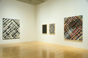 Ed Moses installation photography, 1996