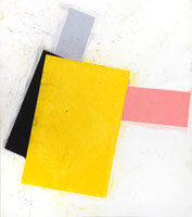 Joel Shapiro / 
untitled, 2008 / 
pastel on paper / 
25 1/8 x 22 1/4 in. (63.8 x 56.5 cm) / 
(js08-24)