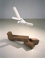 untitled, 2001 - 2002 / 
bronze and plaster / 
52 1/2 x 48 x 30 in (133.4 x 121.9 x 76.2 cm)

