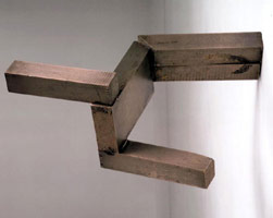 untitled, 1997 - 98 / 
bronze / 
11 x 7 3/4 x 15 3/4 in (27.9 x 19.7 x 40 cm)
